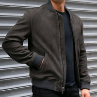 Veste Bomber | Gris Foncé