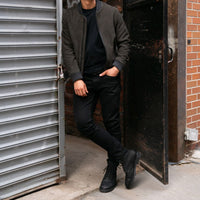Veste Bomber | Gris Foncé