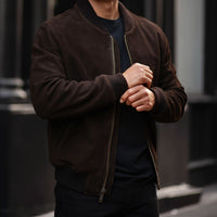 Veste Bomber | Espresso