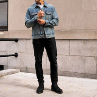 Veste en Jean Trucker | Lavage Moyen