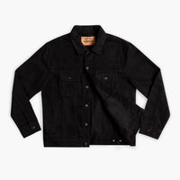Veste en Jean Trucker | Noir Profond