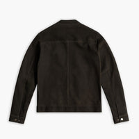 Veste Racer | Suède Olive Foncé