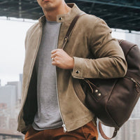 Veste Racer | Taupe