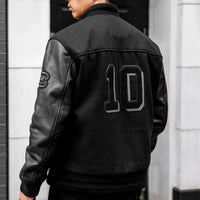 Veste Varsity | Noir 10 Ans