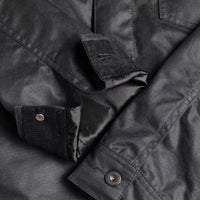 Veste de Champ en Toile Cirée | Charbon