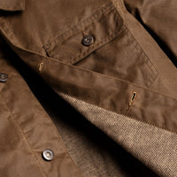 Veste de Champ en Toile Cirée | Coyote