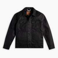 Veste Trucker Cirée | Noir