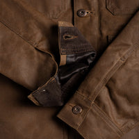 Veste Trucker Cirée | Coyote