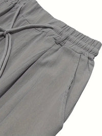 NICHOLS | PANTALON EN LIN AMPLE AVEC CORDON