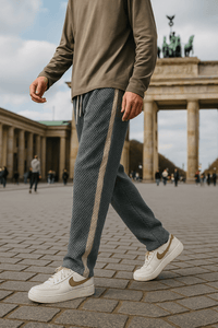 Caspar | Pantalons de jogging en velours côtelé
