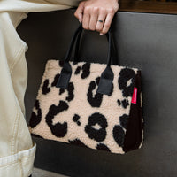 sac à provisions quotidien XS teddy léopard crème