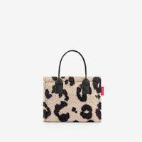 sac à provisions quotidien XS teddy léopard crème