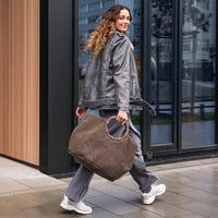 loopbag hobo teddy chocolat