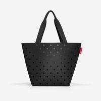shopper M à pois brillants noirs