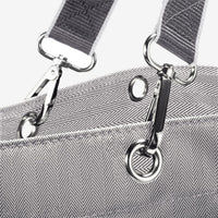 grand cabas XL en chevrons gris